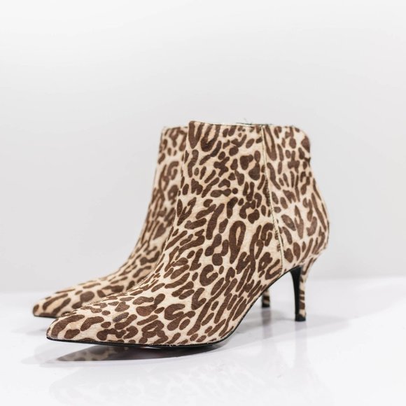Charles David Albuquerque Leopard-Print Booties - Picture 4 of 15